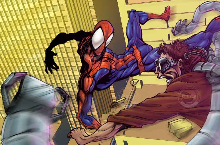 spidey-VS-doc-ock