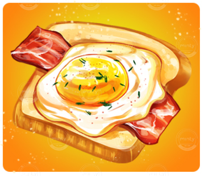acrylic-charm-eggs-toast