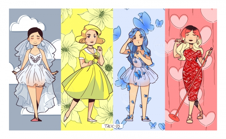 Gabbie Hanna Butterfly - pequeno - nome