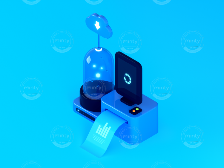 3D - Isometric - Salesforce - Machine 2