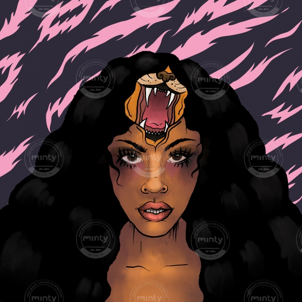 xxzbat_Anger Management-Rico Nasty_Digital Illustration