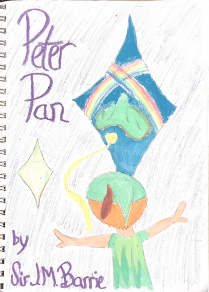 Peter Pan book cover concept