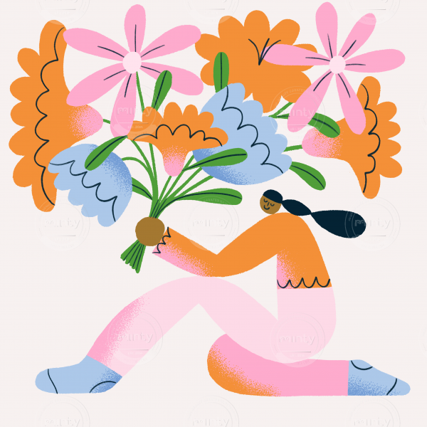 A Bouquet of Flowers 