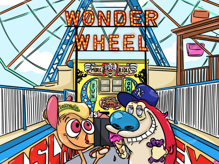 Wonder wheel monsters