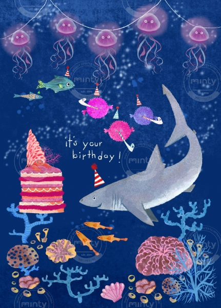 under the sea birthday party for a shark