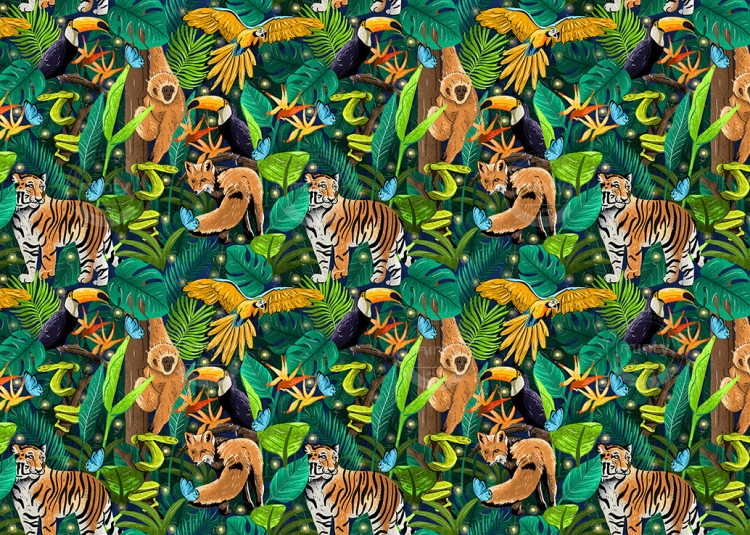 JUNGLE REPEATED PATTERN_low2