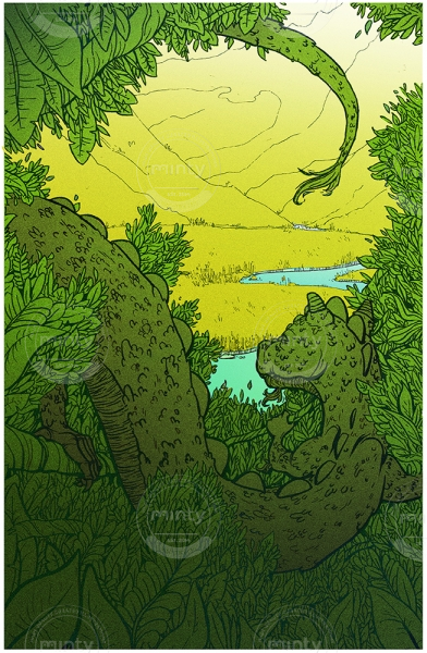 Cassianne Cavallaro_Quietly Overlooking The Valley_Page Illustration