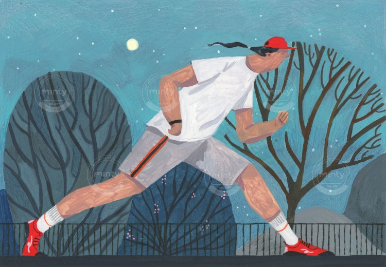 NightJogger_TildaRoseIllus