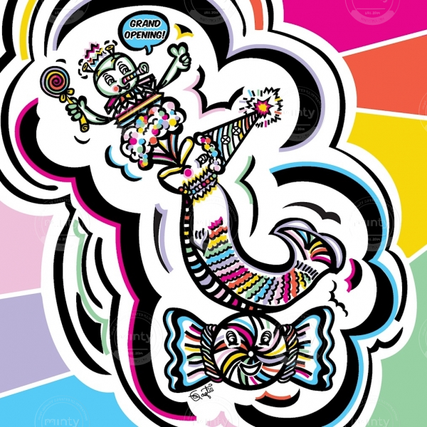 Qaqtis candy store posters