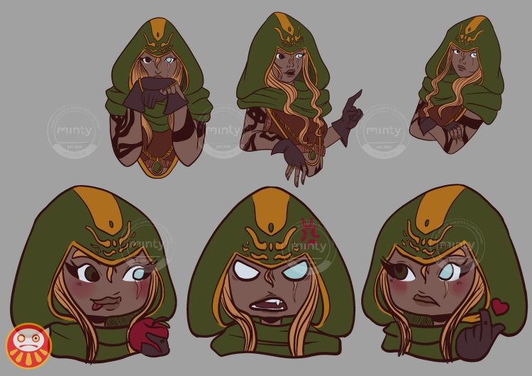 Rogue-Monk - stickers