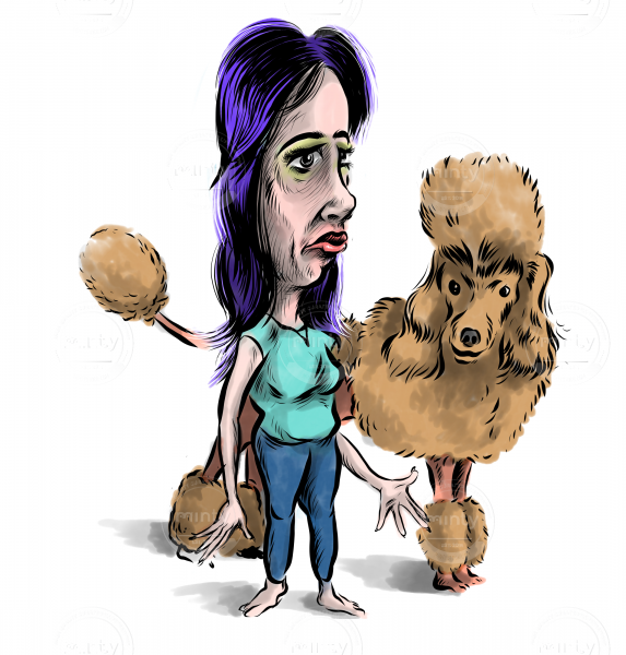 Dog lady
