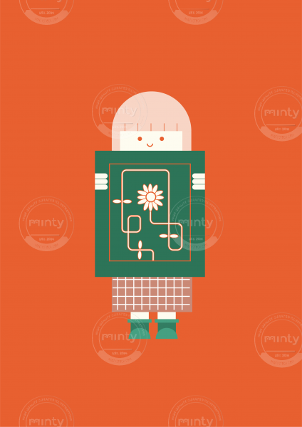 girl with a flower-02