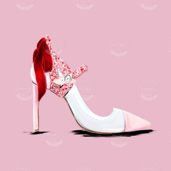 Candy Cane Shoe