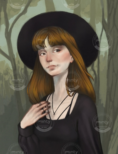 witchy lady finished