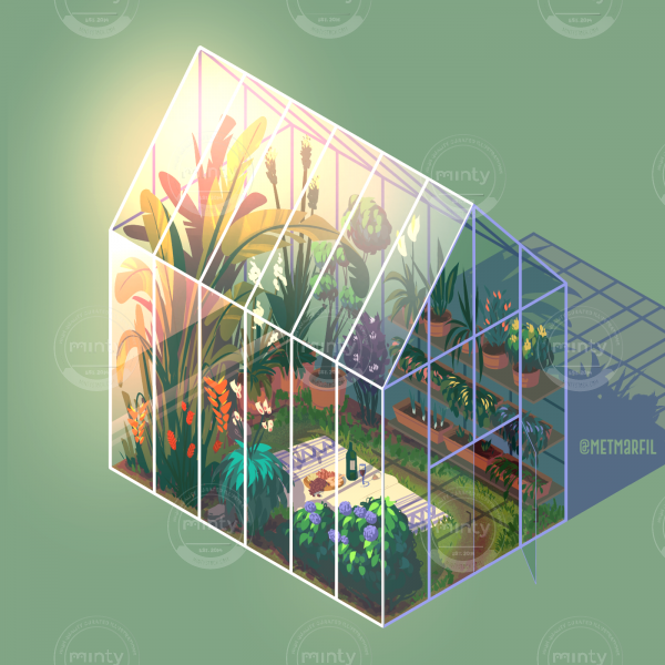 ISOMETRIC GREEN HOUSE