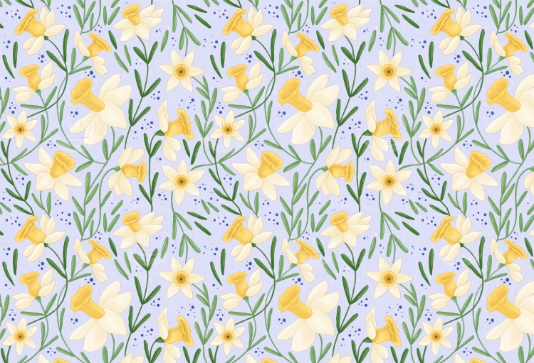 02_Chiara Mocellini - Daffodils pattern