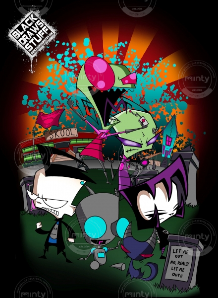 Custom Invader Zim Poster