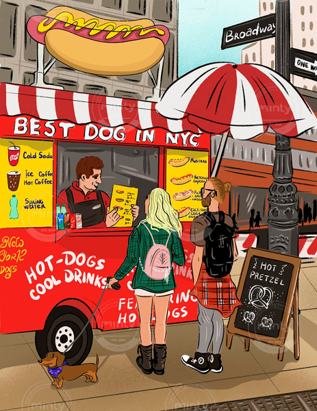 NYC hotdogs