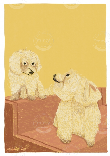 Dogs portrait commission