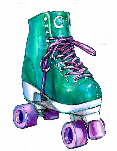 Marker Rollerblade Quad