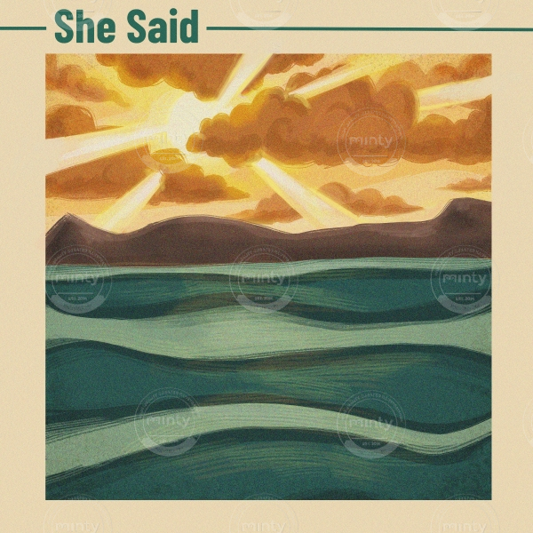 'She Said' single cover art