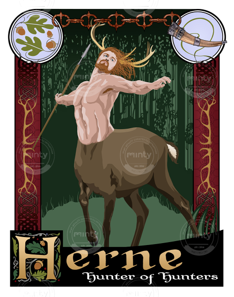 Herne_Hunter_Paula_Tabor_Illustrator_digital_book_cover