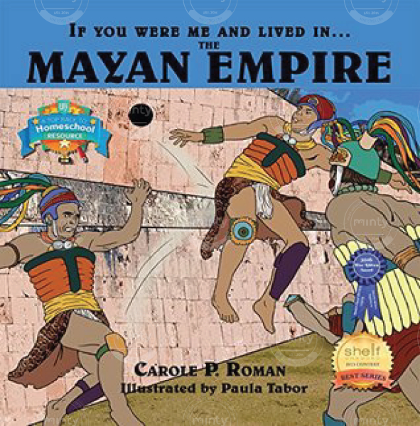 mayan_empire_cover_Paula_Tabor_Illustrator_digital_book_illo