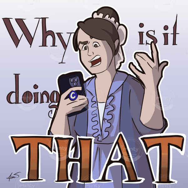 Daily life comic why is it doing that