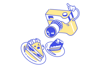 Food icons SVG animation