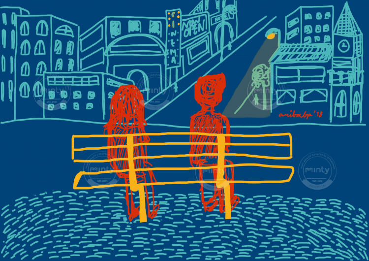 Nightlife, a short story about two people